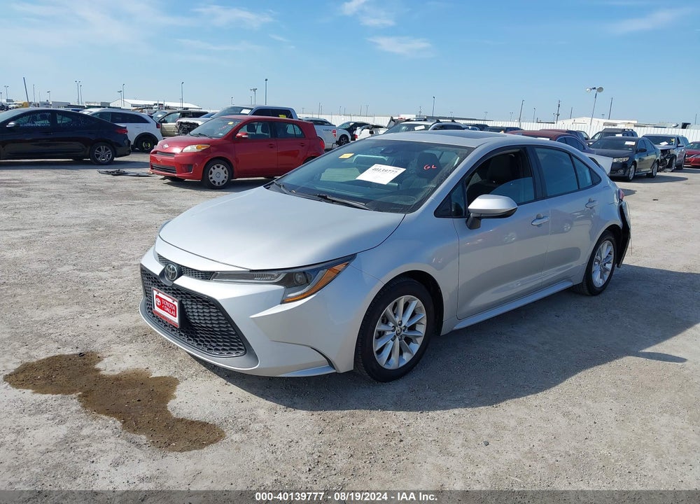 2020 TOYOTA COROLLA LE VIN: 5YFHPRAE0LP016285