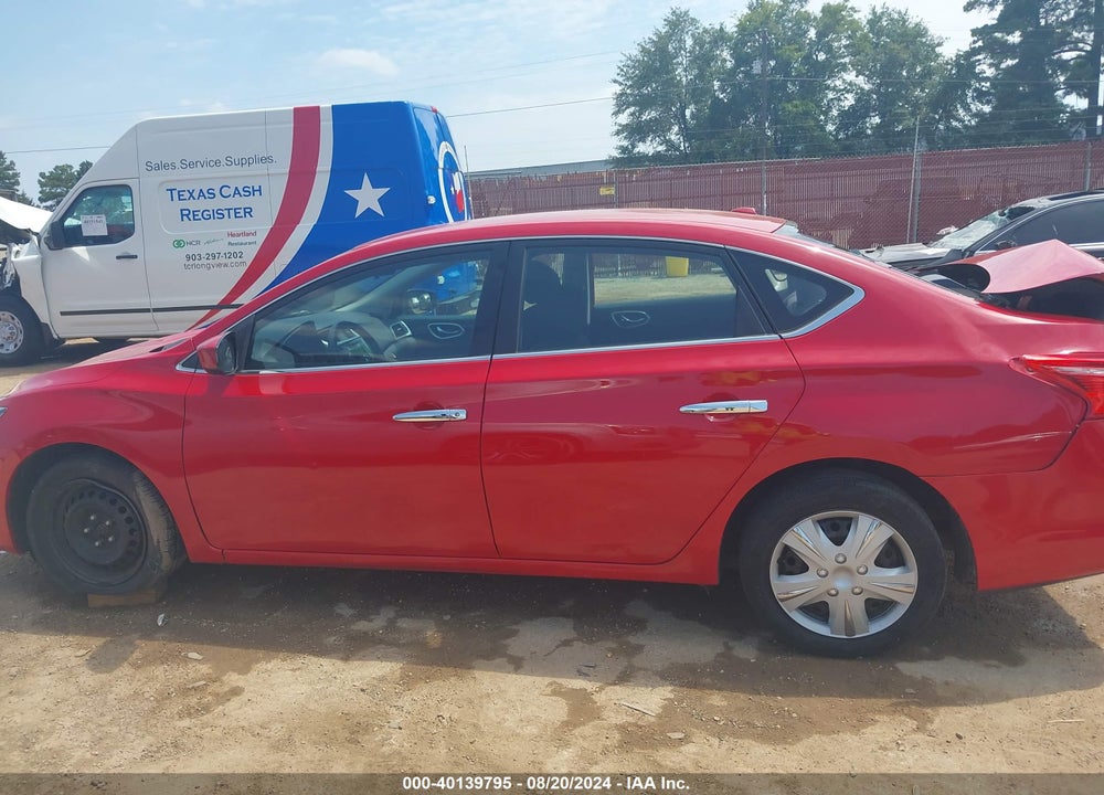 2017 NISSAN SENTRA SV VIN: 3N1AB7AP4HL676343