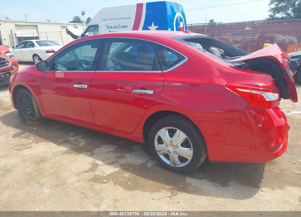 2017 NISSAN SENTRA SV VIN: 3N1AB7AP4HL676343