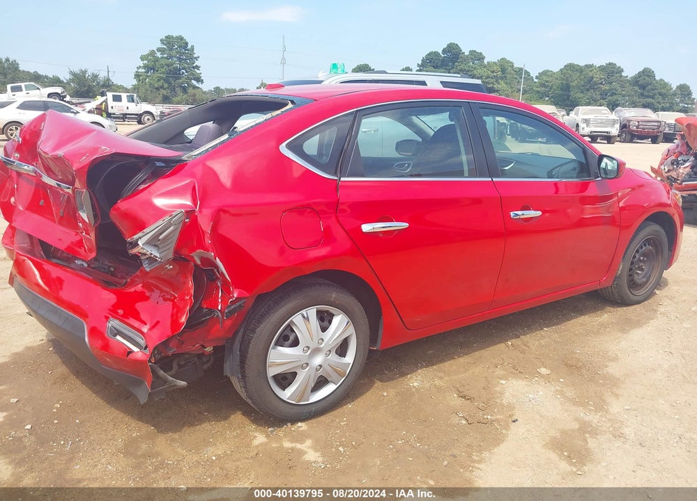 2017 NISSAN SENTRA SV VIN: 3N1AB7AP4HL676343