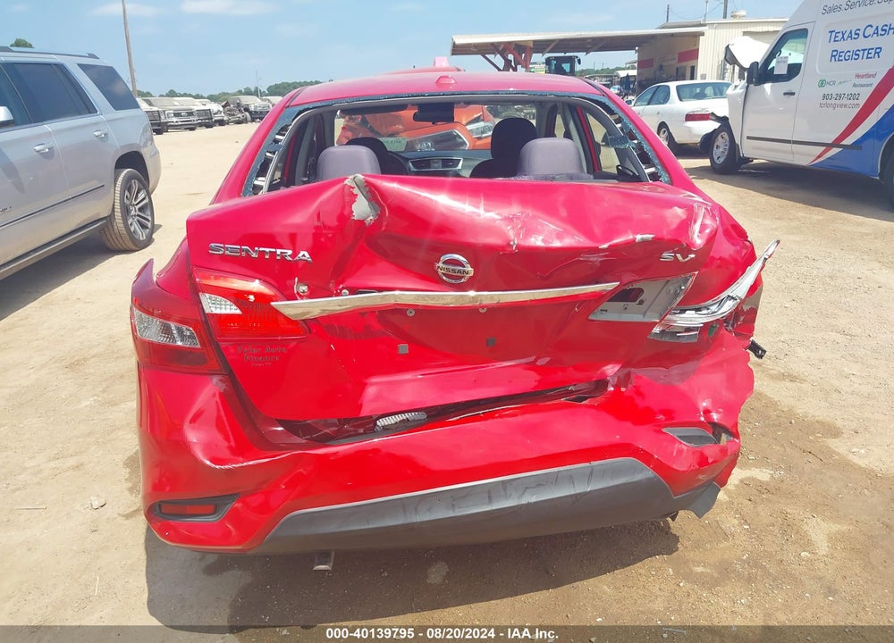 2017 NISSAN SENTRA SV VIN: 3N1AB7AP4HL676343