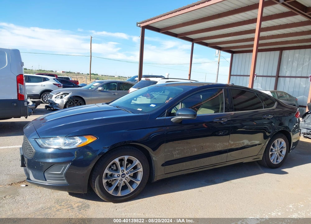 2020 FORD FUSION SE VIN: 3FA6P0HD2LR168830