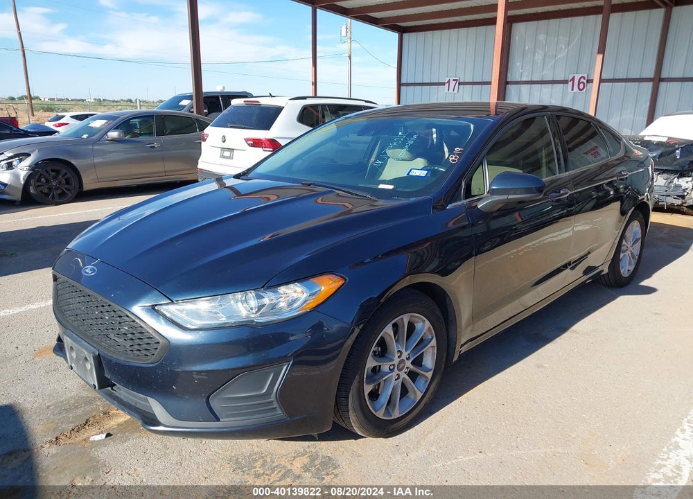 2020 FORD FUSION SE VIN: 3FA6P0HD2LR168830