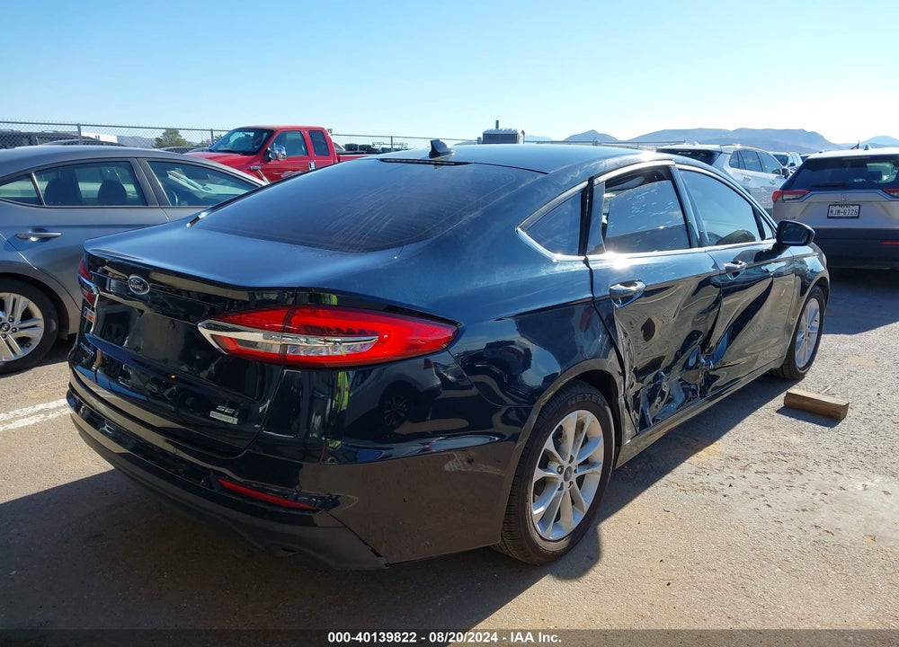 2020 FORD FUSION SE VIN: 3FA6P0HD2LR168830