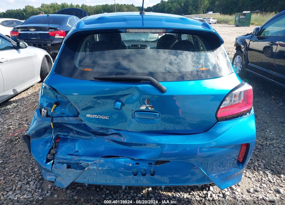 2022 MITSUBISHI MIRAGE ES/LE VIN: ML32AUHJ0NH009271