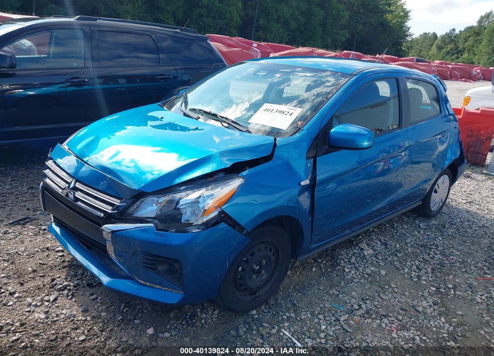 2022 MITSUBISHI MIRAGE ES/LE VIN: ML32AUHJ0NH009271