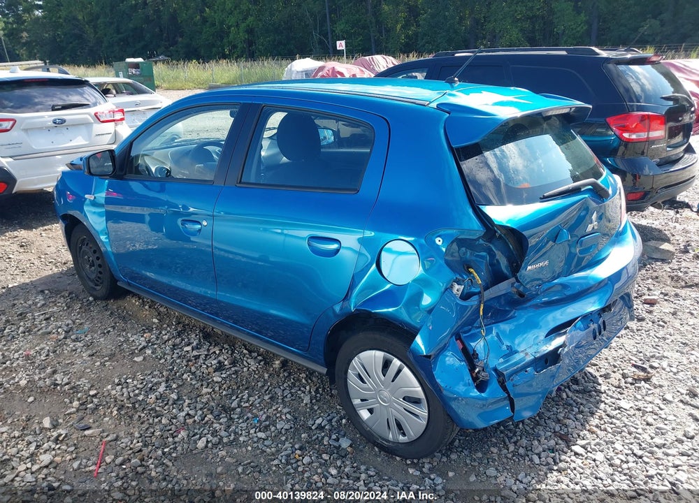 2022 MITSUBISHI MIRAGE ES/LE VIN: ML32AUHJ0NH009271