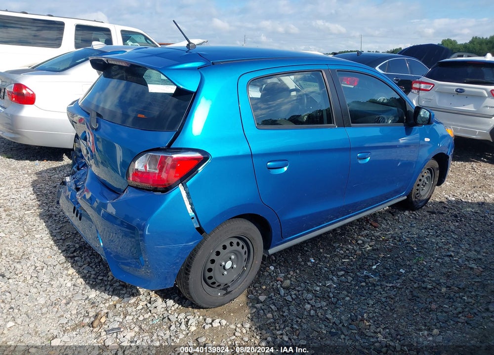 2022 MITSUBISHI MIRAGE ES/LE VIN: ML32AUHJ0NH009271