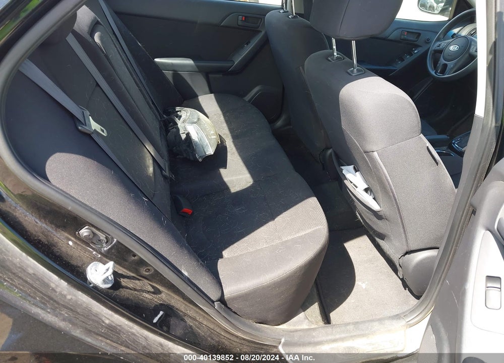 2012 KIA FORTE EX VIN: KNAFU4A20C5588301