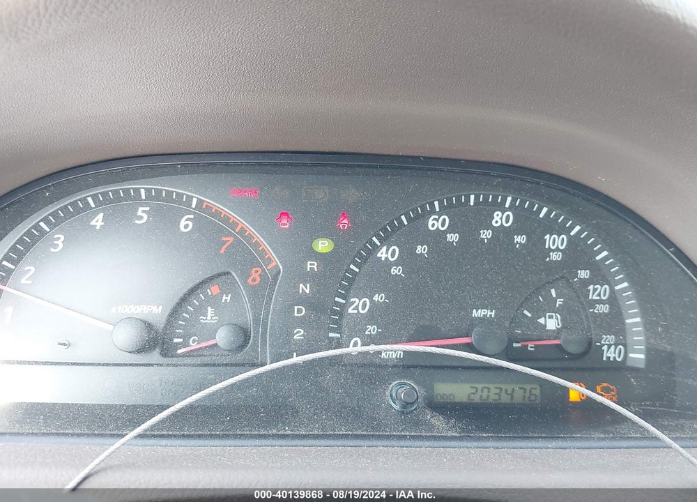 2003 TOYOTA CAMRY LE VIN: 4T1BE32K13U649745