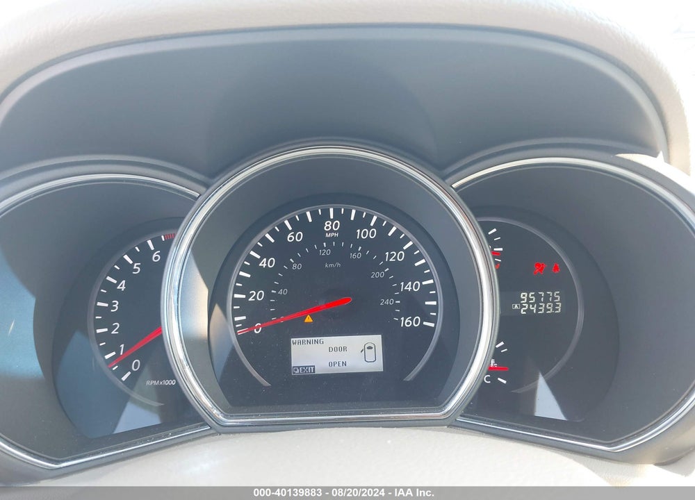 2012 NISSAN MURANO SL VIN: JN8AZ1MU5CW115907