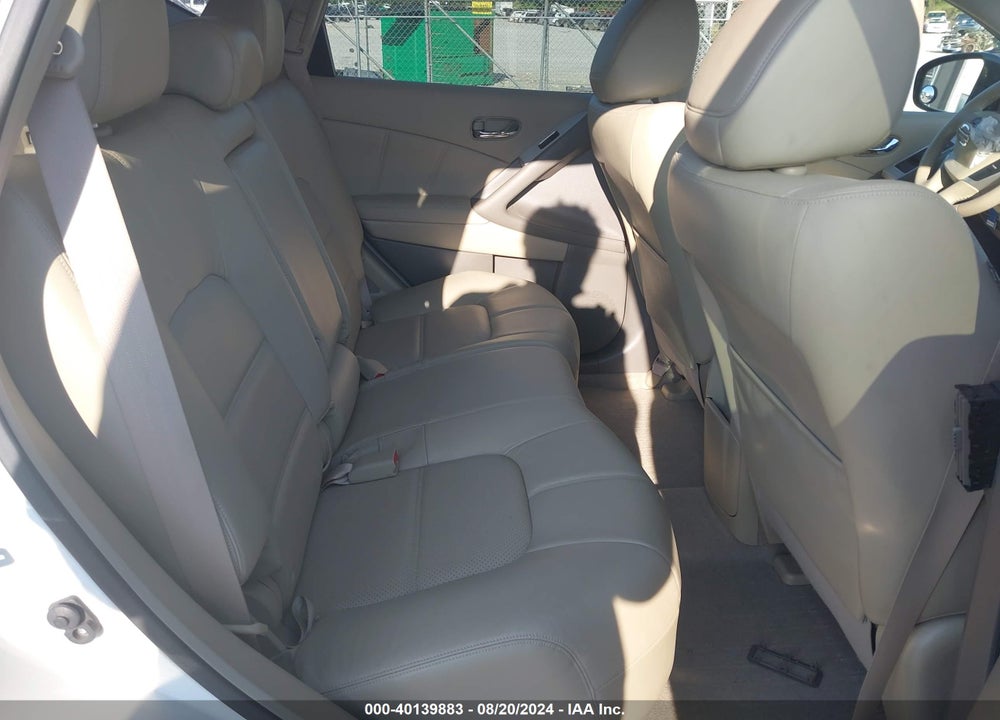 2012 NISSAN MURANO SL VIN: JN8AZ1MU5CW115907