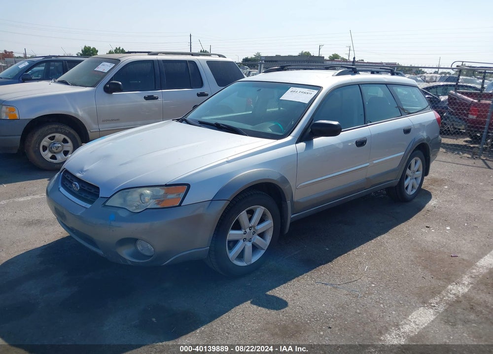2007 SUBARU OUTBACK VIN: 4S4BP61C077338883