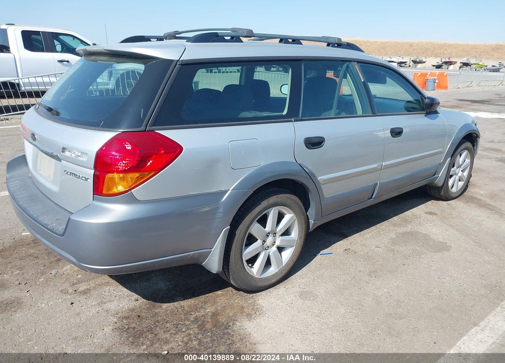 2007 SUBARU OUTBACK VIN: 4S4BP61C077338883