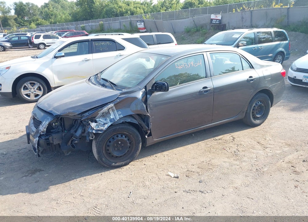 2010 TOYOTA COROLLA LE VIN: 1NXBU4EE8AZ313201
