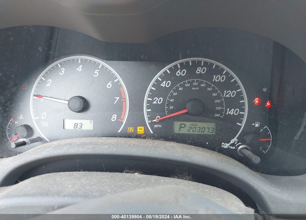 2010 TOYOTA COROLLA LE VIN: 1NXBU4EE8AZ313201