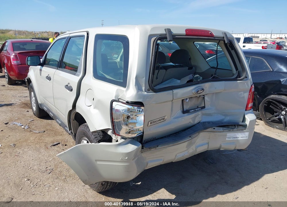 2009 FORD ESCAPE XLS/XLS MANUAL VIN: 1FMCU02749KA09115