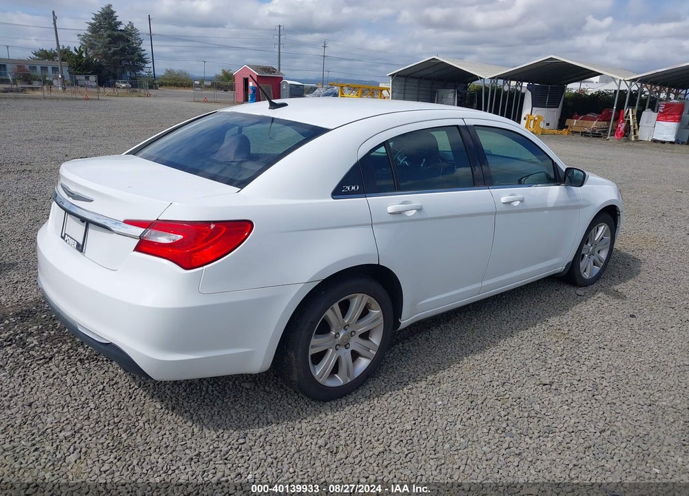 2013 CHRYSLER 200 TOURING VIN: 1C3CCBBB7DN743508