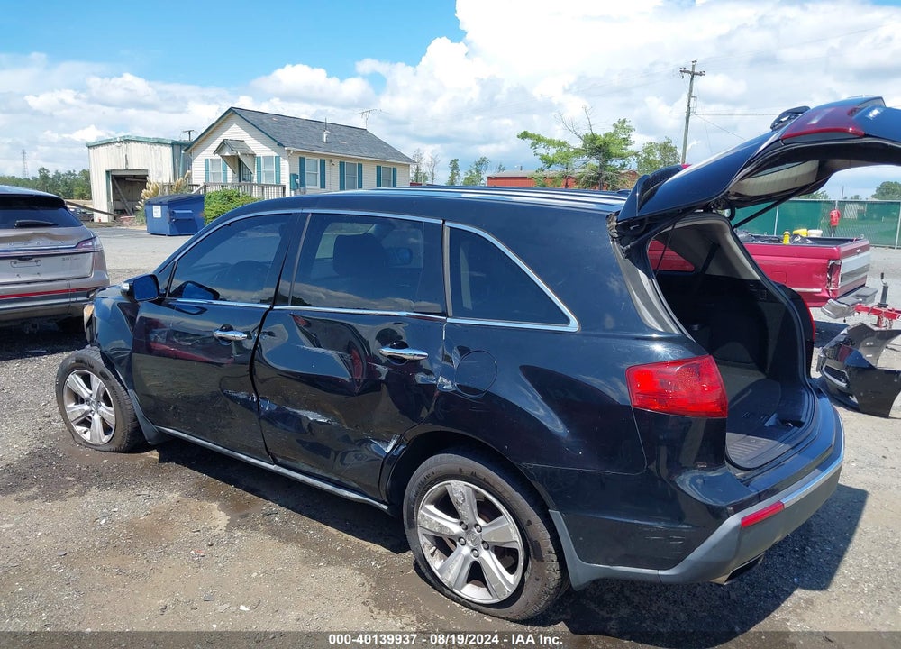 2010 ACURA MDX VIN: 2HNYD2H21AH502578