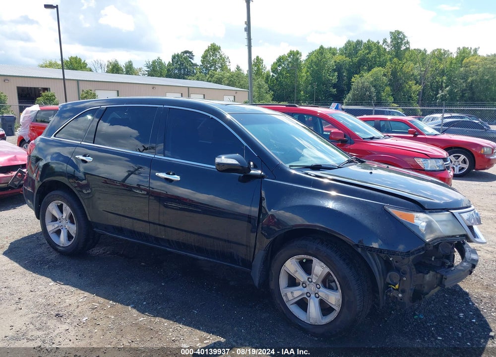 2010 ACURA MDX VIN: 2HNYD2H21AH502578
