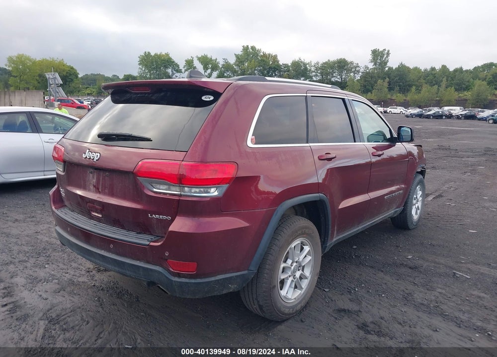 2019 JEEP GRAND CHEROKEE LAREDO E 4X4 VIN: 1C4RJFAGXKC791805