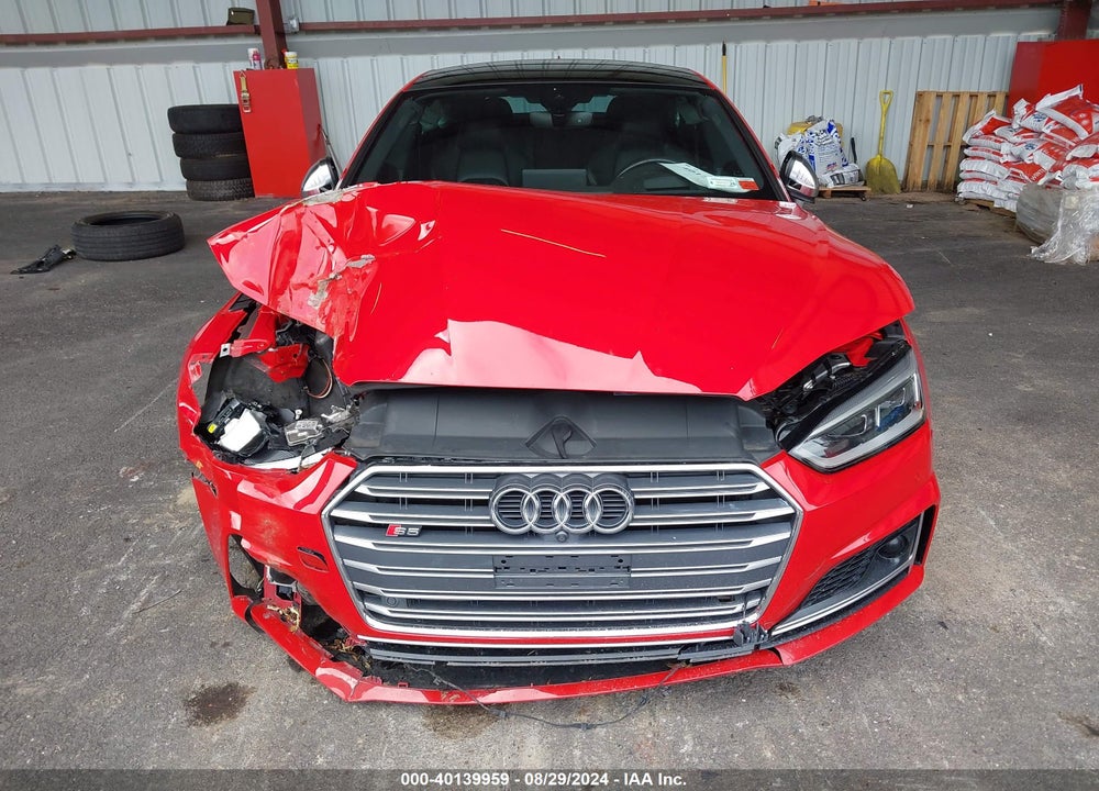 2018 AUDI S5 3.0T PREMIUM PLUS VIN: WAUC4CF59JA005440