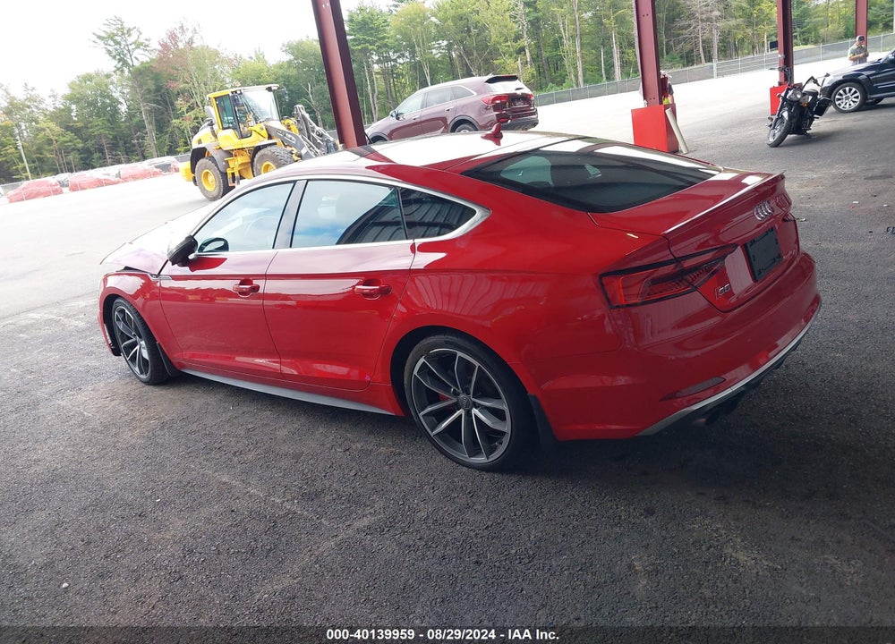 2018 AUDI S5 3.0T PREMIUM PLUS VIN: WAUC4CF59JA005440