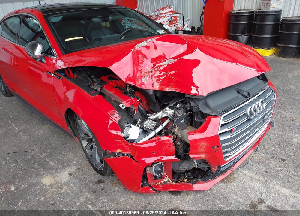 2018 AUDI S5 3.0T PREMIUM PLUS VIN: WAUC4CF59JA005440