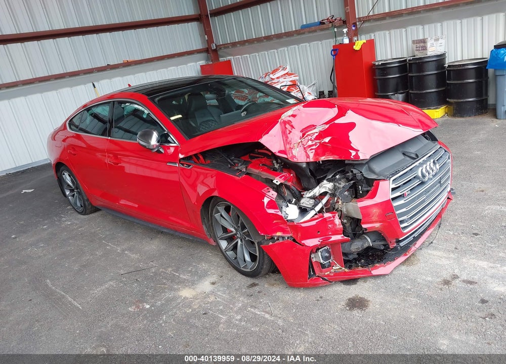 2018 AUDI S5 3.0T PREMIUM PLUS VIN: WAUC4CF59JA005440
