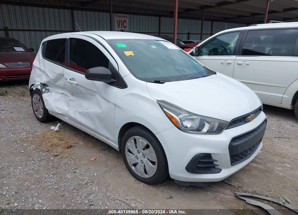 2016 CHEVROLET SPARK LS CVT VIN: KL8CB6SA9GC634344