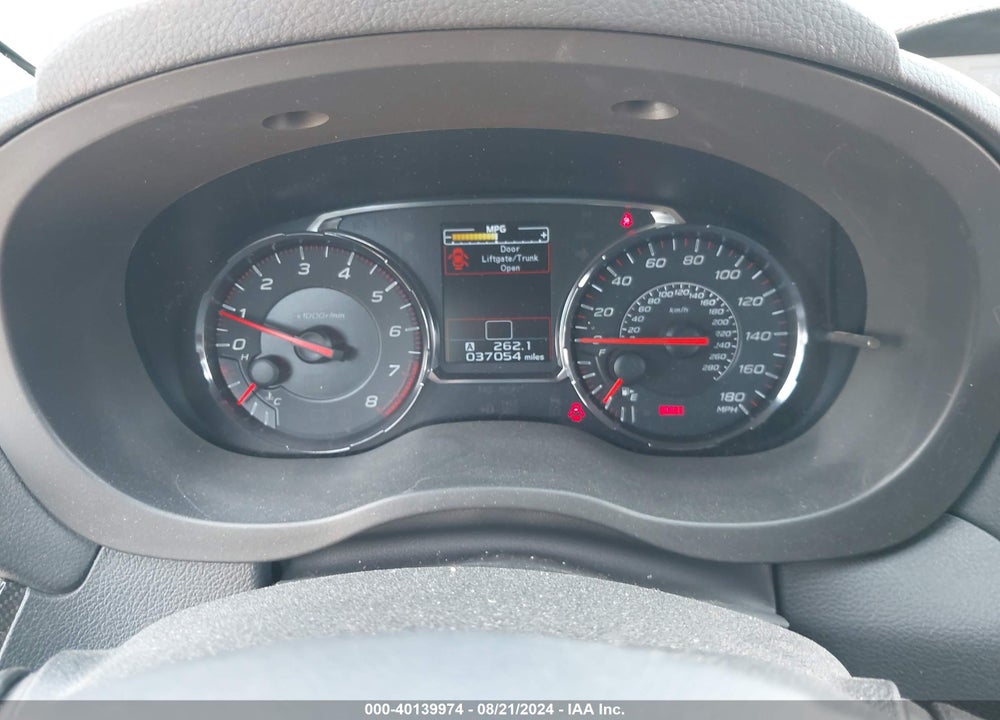 2019 SUBARU WRX VIN: JF1VA1A60K9822166