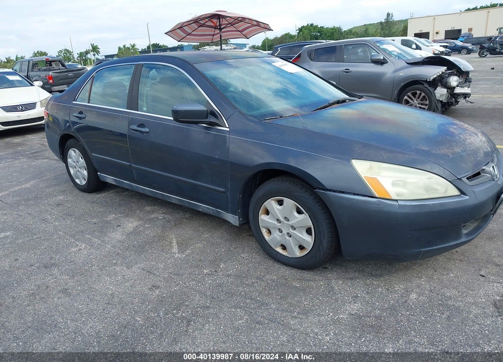 2003 HONDA ACCORD 2.4 LX VIN: 1HGCM56343A115619