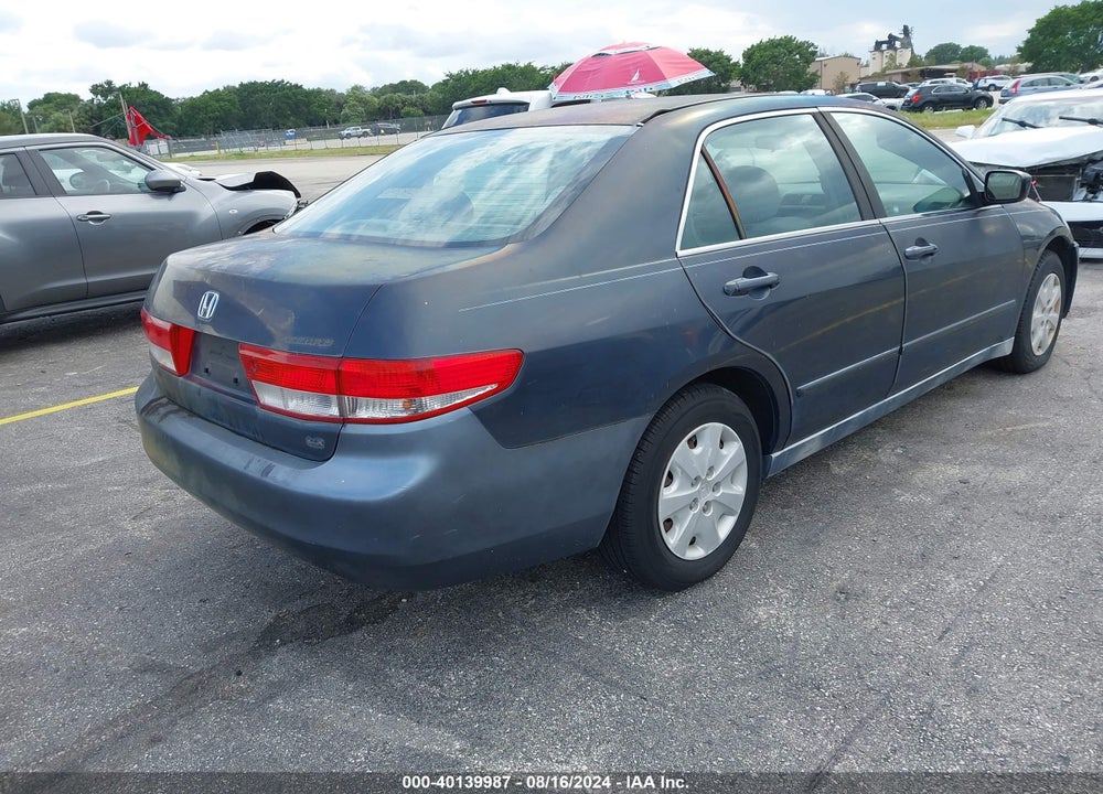 2003 HONDA ACCORD 2.4 LX VIN: 1HGCM56343A115619