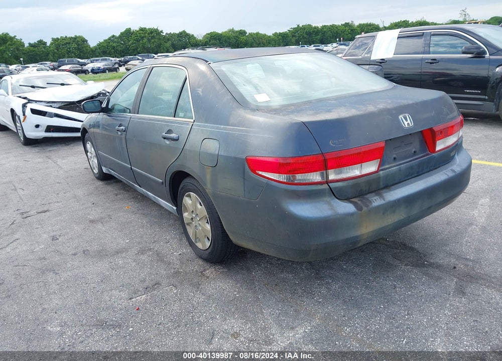 2003 HONDA ACCORD 2.4 LX VIN: 1HGCM56343A115619