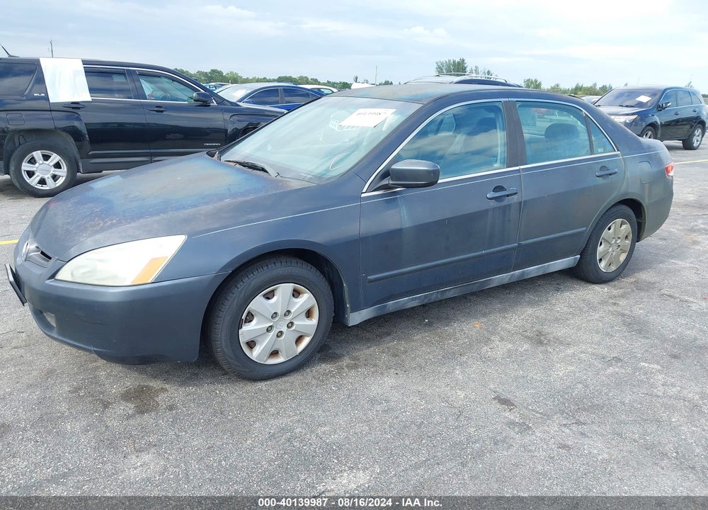 2003 HONDA ACCORD 2.4 LX VIN: 1HGCM56343A115619