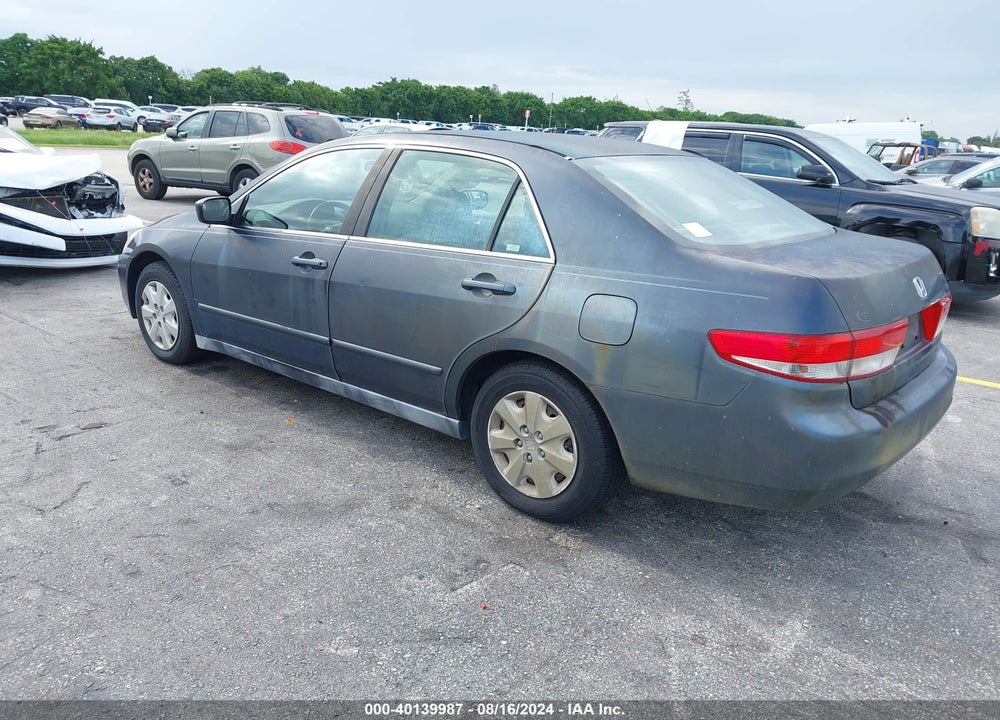 2003 HONDA ACCORD 2.4 LX VIN: 1HGCM56343A115619
