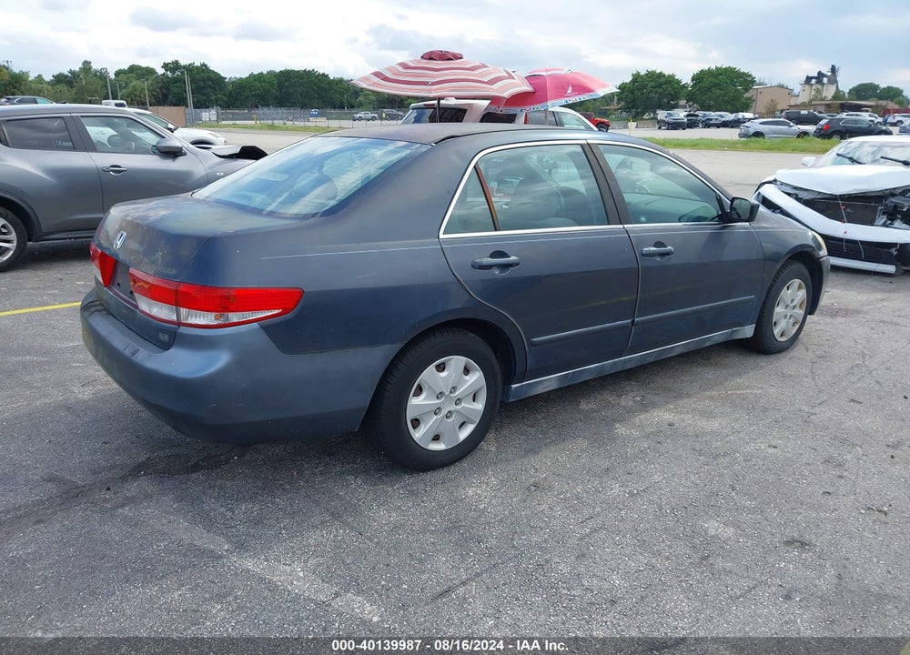 2003 HONDA ACCORD 2.4 LX VIN: 1HGCM56343A115619