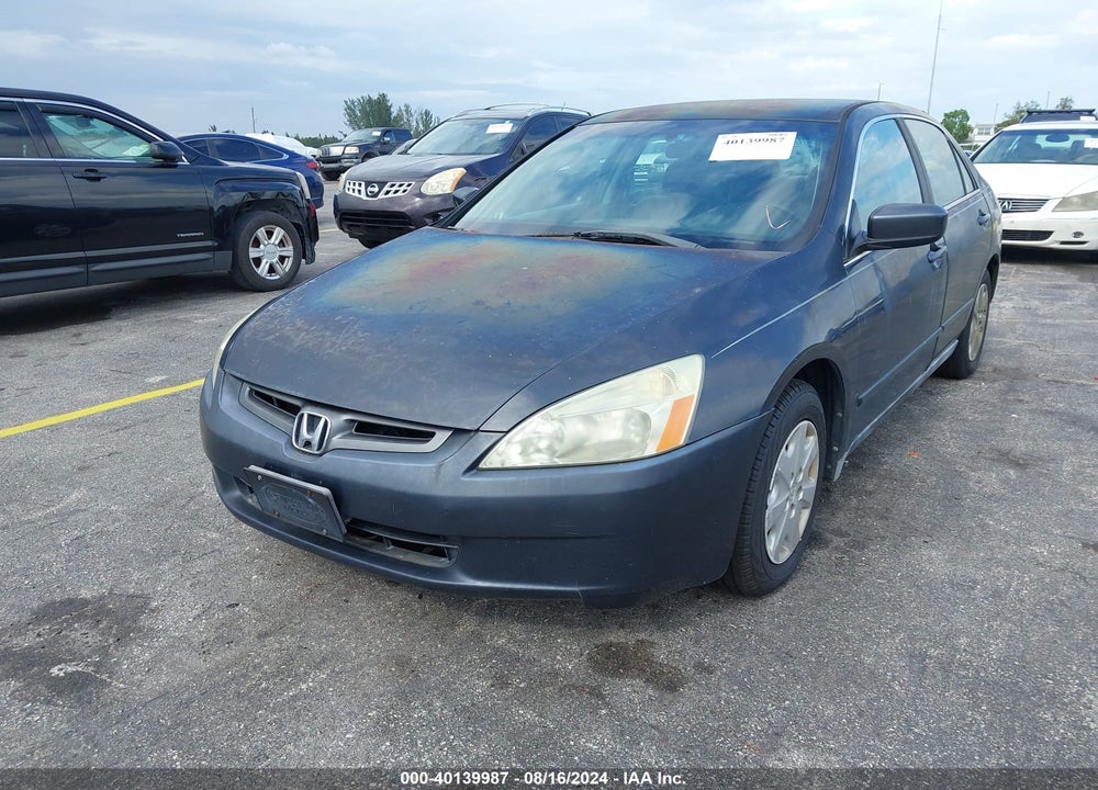 2003 HONDA ACCORD 2.4 LX VIN: 1HGCM56343A115619