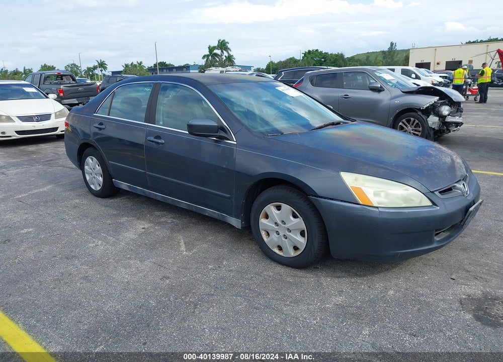 2003 HONDA ACCORD 2.4 LX VIN: 1HGCM56343A115619