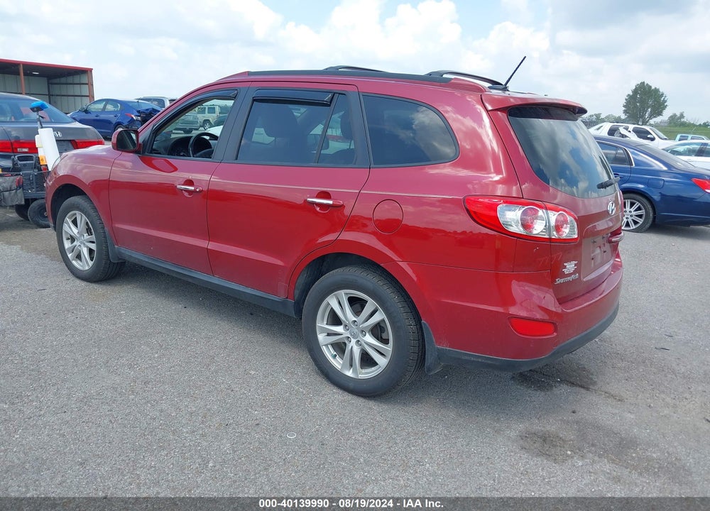 2012 HYUNDAI SANTA FE LIMITED VIN: 5XYZK3AB4CG156110