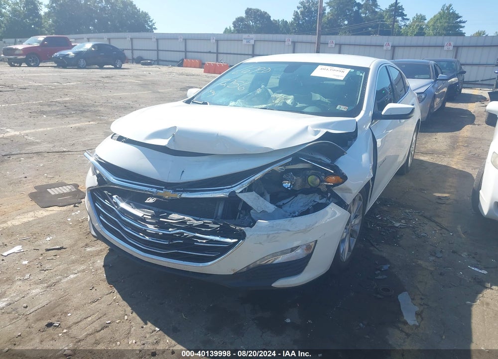 2020 CHEVROLET MALIBU FWD LT VIN: 1G1ZD5ST6LF107256