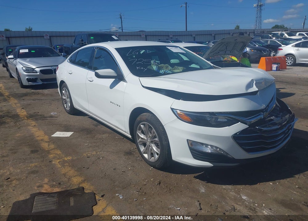 2020 CHEVROLET MALIBU FWD LT VIN: 1G1ZD5ST6LF107256
