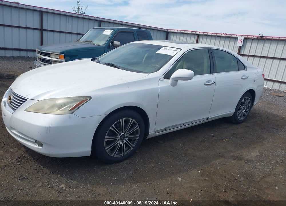2008 LEXUS ES 350 VIN: JTHBJ46G082187000