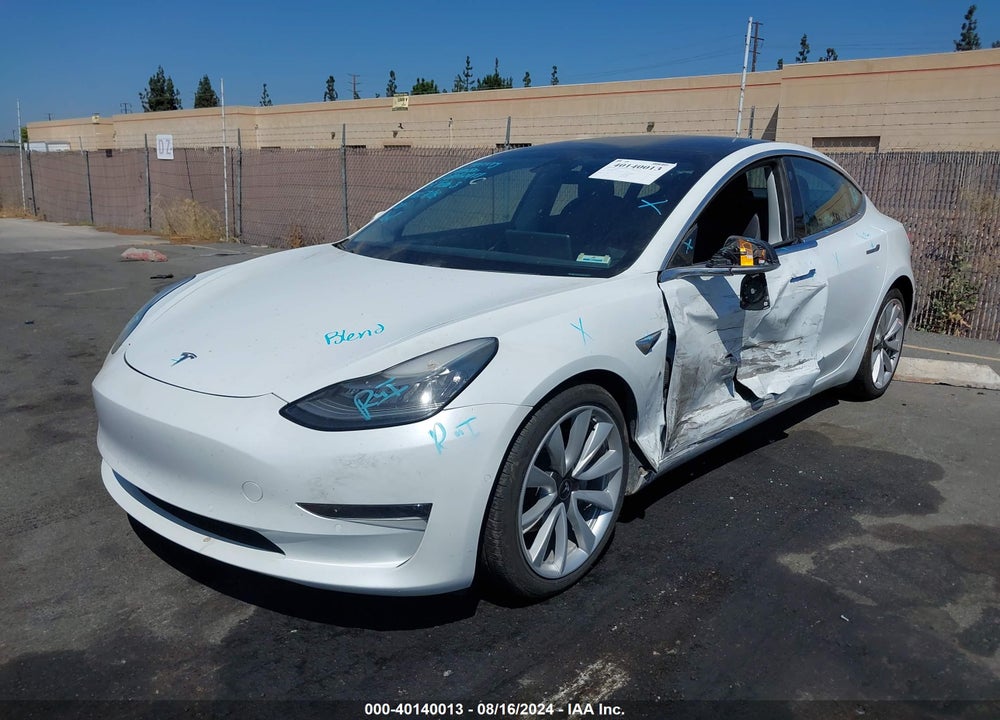 2018 TESLA MODEL 3 LONG RANGE/PERFORMANCE VIN: 5YJ3E1EB6JF067719