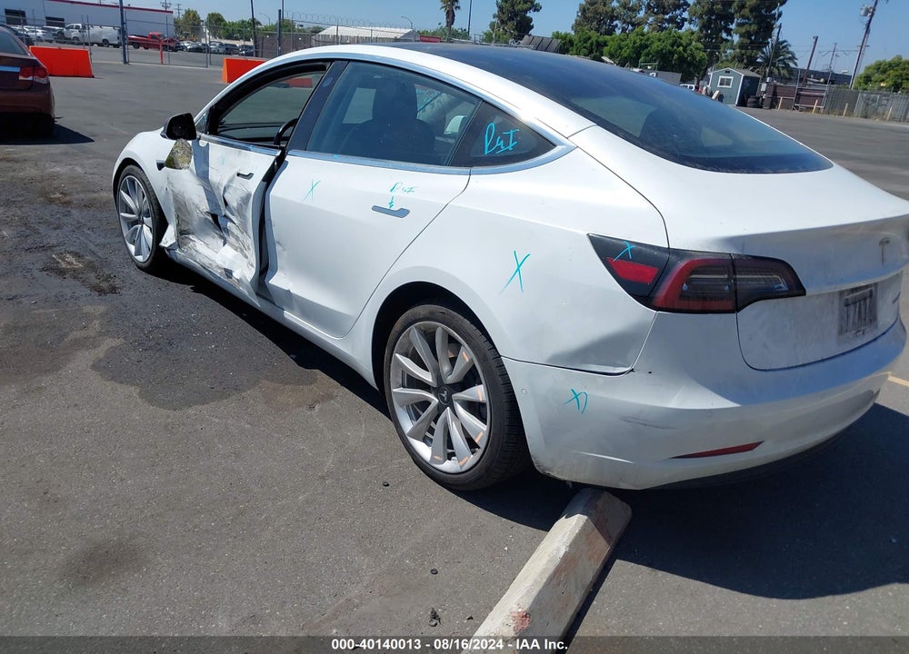 2018 TESLA MODEL 3 LONG RANGE/PERFORMANCE VIN: 5YJ3E1EB6JF067719