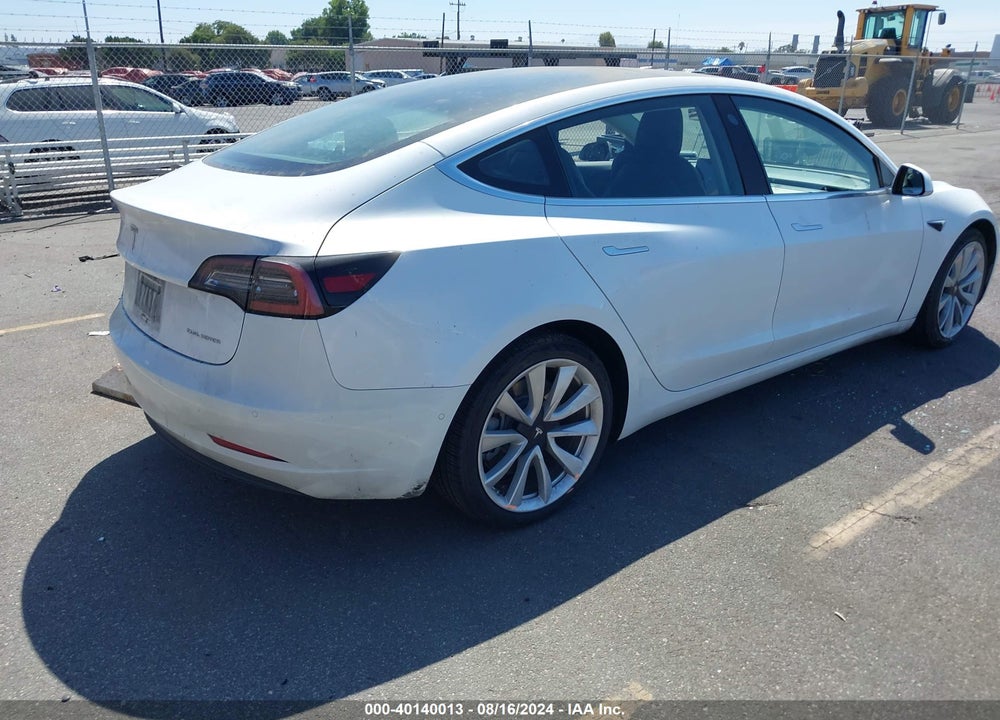 2018 TESLA MODEL 3 LONG RANGE/PERFORMANCE VIN: 5YJ3E1EB6JF067719