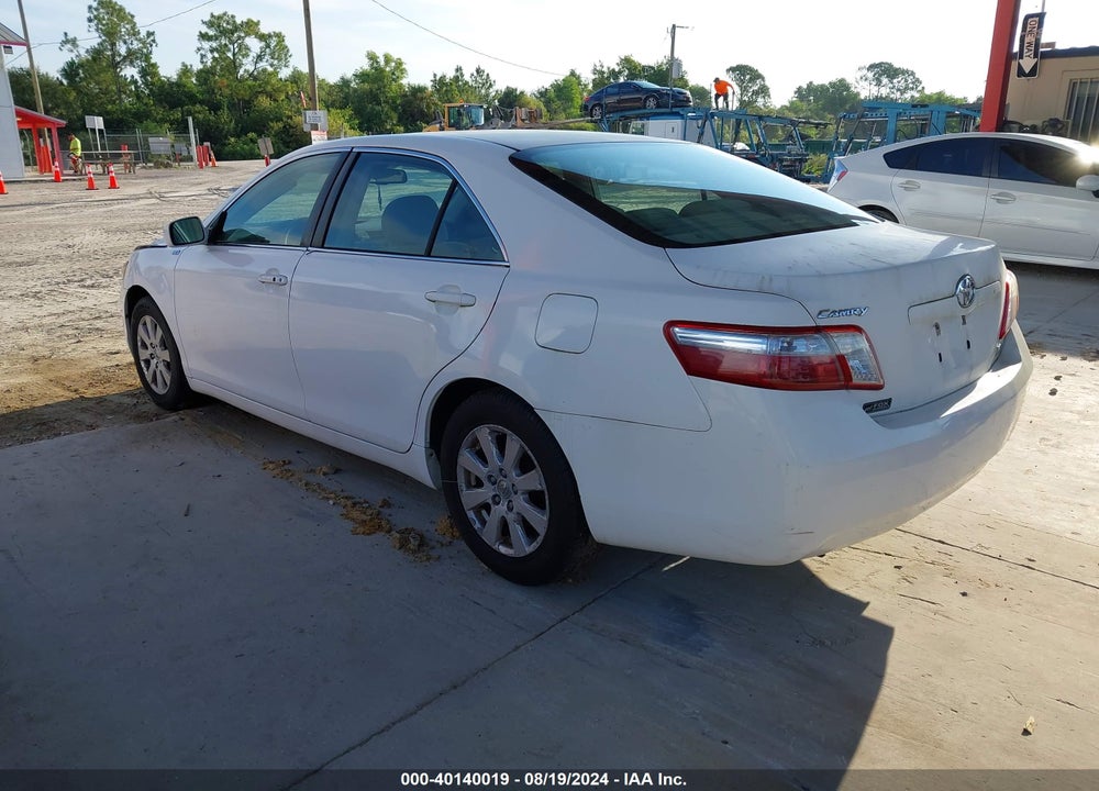 2007 TOYOTA CAMRY HYBRID VIN: JTNBB46K773025419