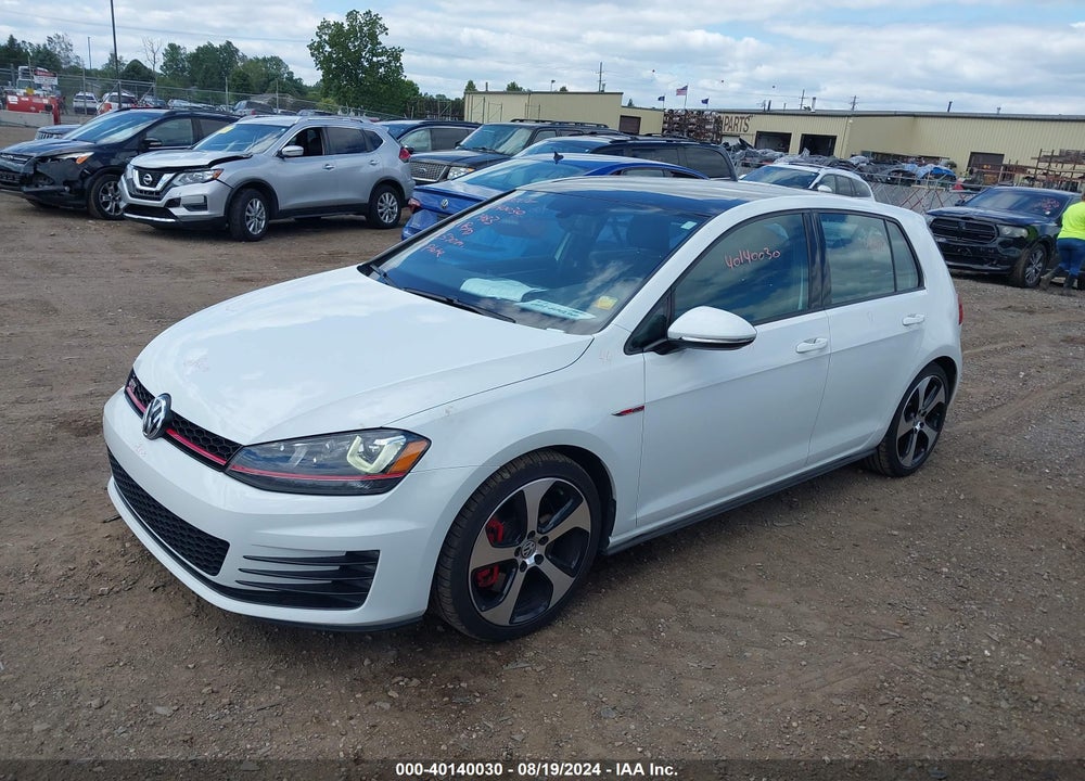 2017 VOLKSWAGEN GOLF GTI SE 4-DOOR VIN: 3VW447AU3HM007983