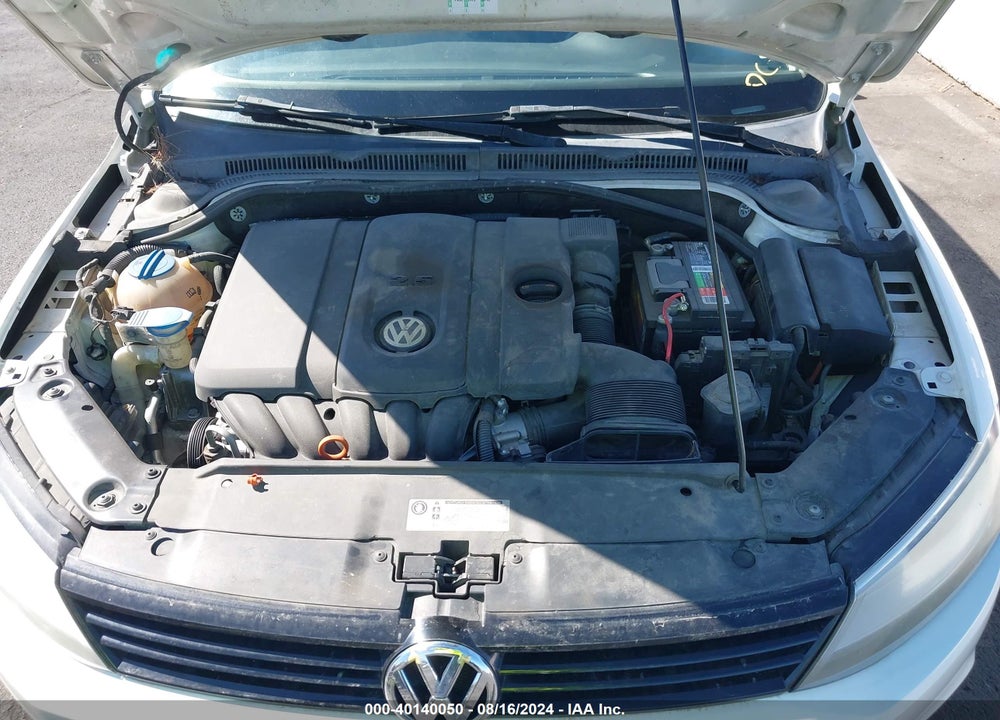 2012 VOLKSWAGEN JETTA 2.5L SE VIN: 3VWDP7AJ0CM346433