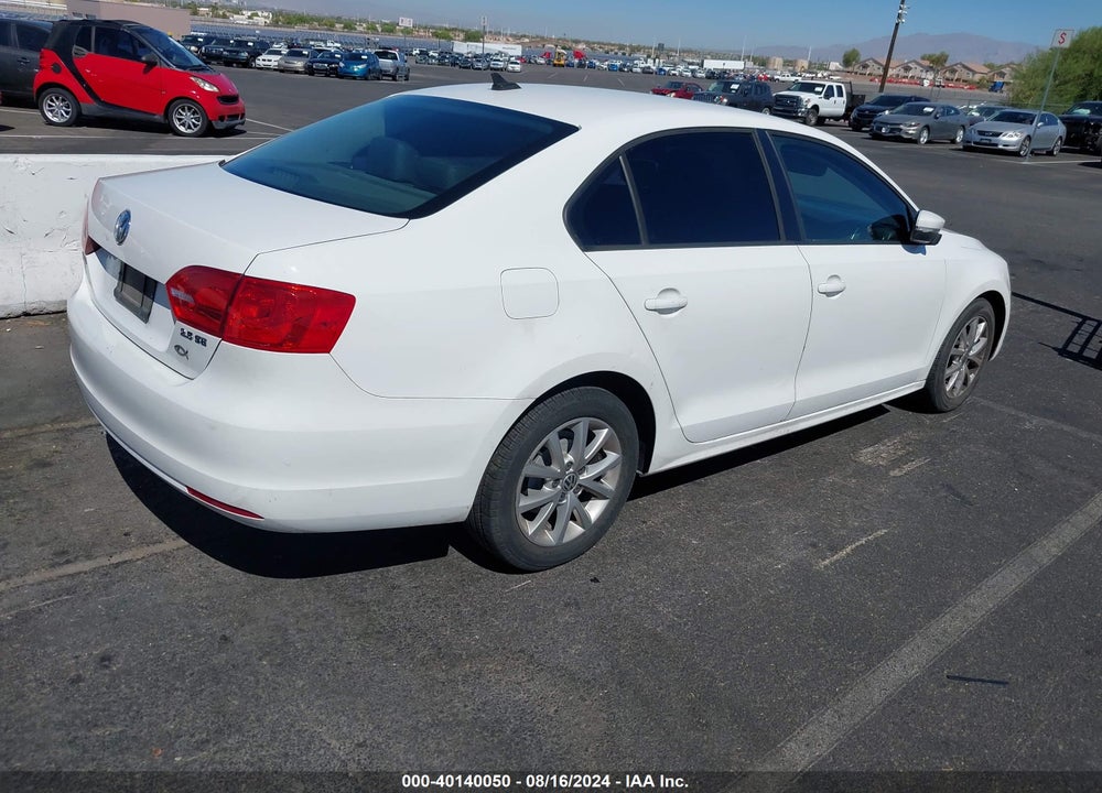 2012 VOLKSWAGEN JETTA 2.5L SE VIN: 3VWDP7AJ0CM346433